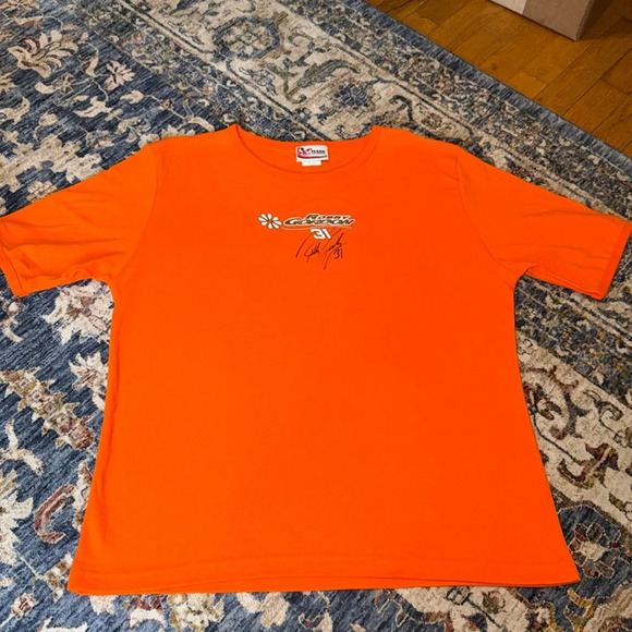 NASCAR Autographed Women orange T-Shirt
Chase Authentics Cotton 2XL ROBBY
GORDON - Picture 2 of 9